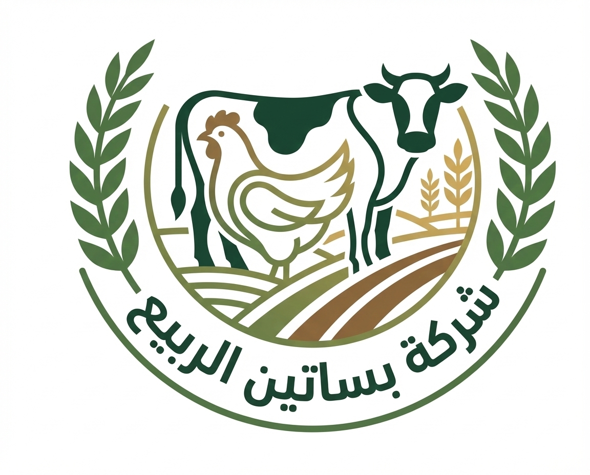 شعار شركة بساتين الربيع